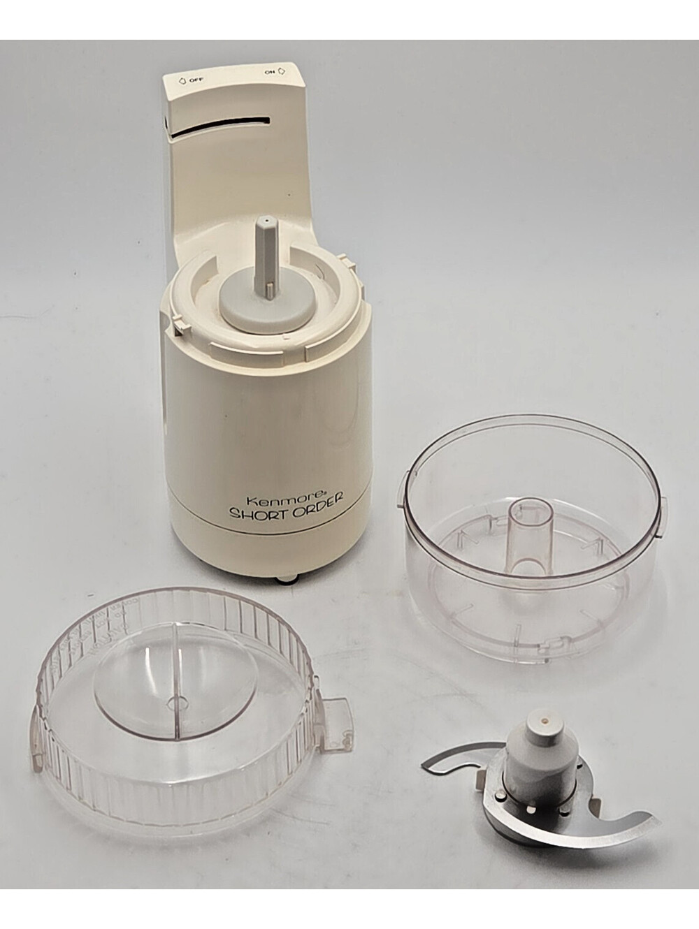 Vintage Kenmore Short Order Food Processor Chopper Model 400.69670 200W
